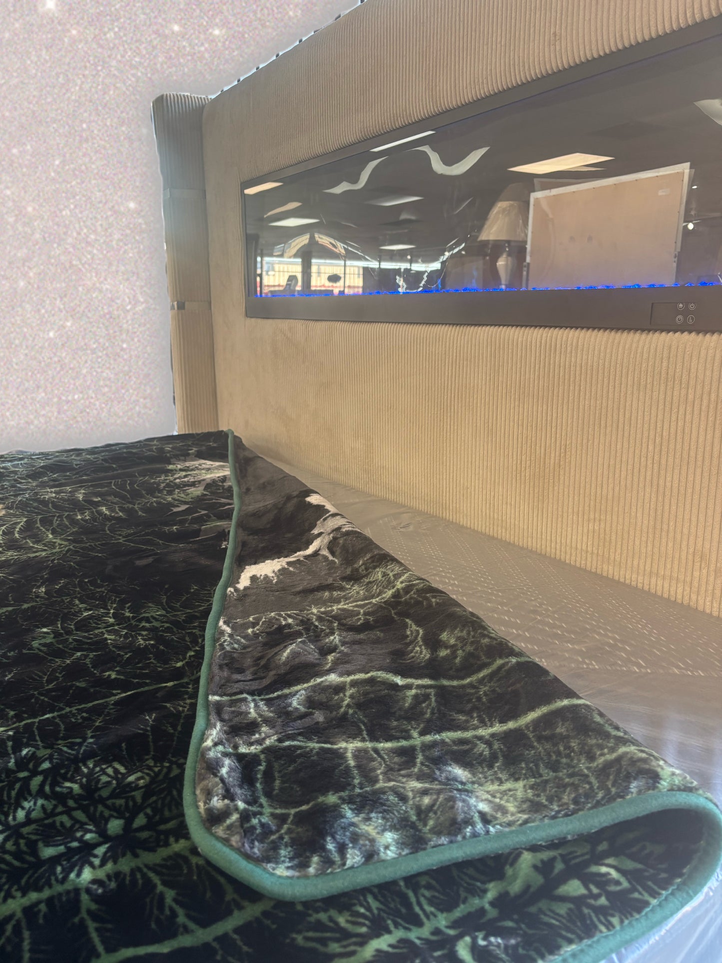 BM274 Solaron Blanket Korean Mink - Bear Family Green