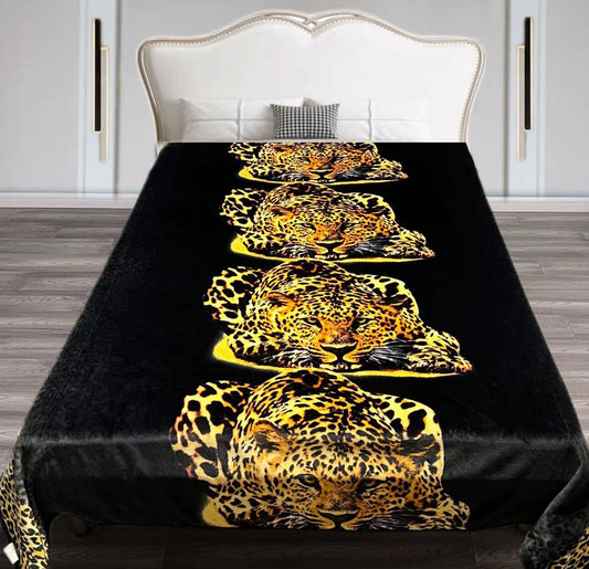 Royal Flannel Blanket - Cheetah