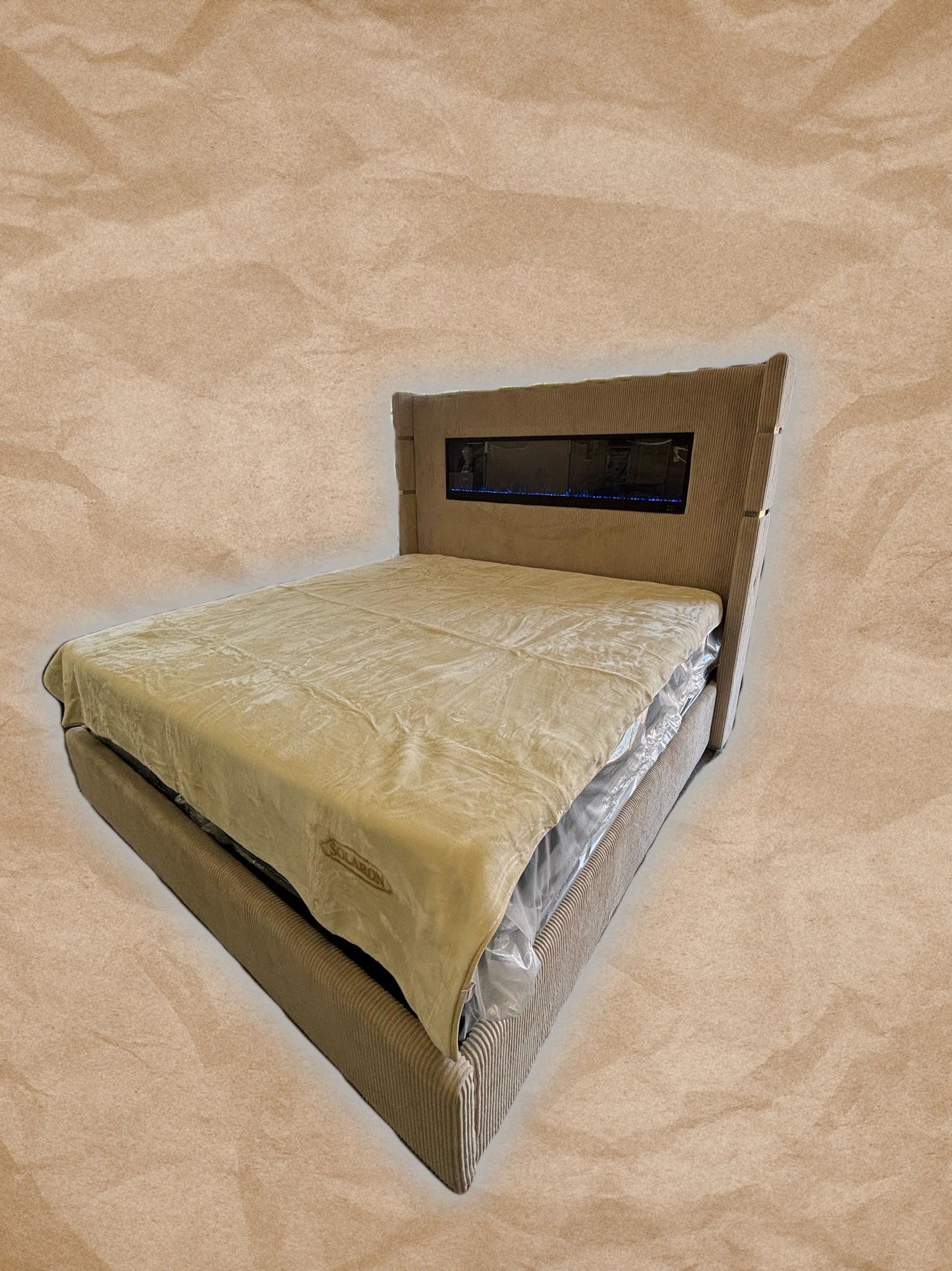 Solaron Blanket Korean Mink - Solid Marshmellow