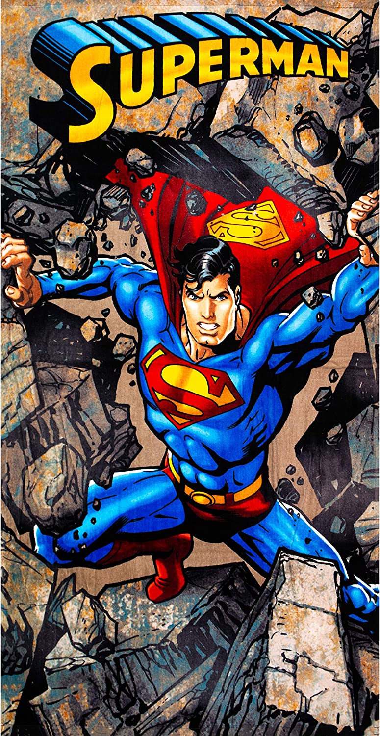 Beach Towel - Superman Rocks