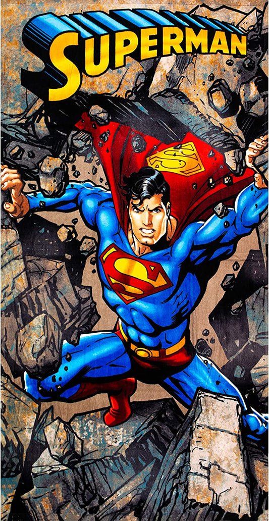 Beach Towel - Superman Rocks