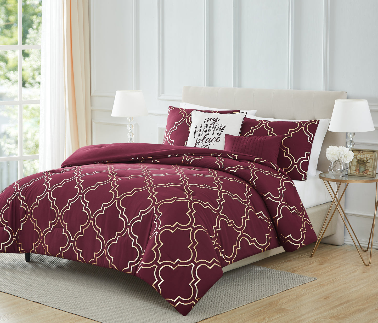 5PCS Adriana Comforter Set