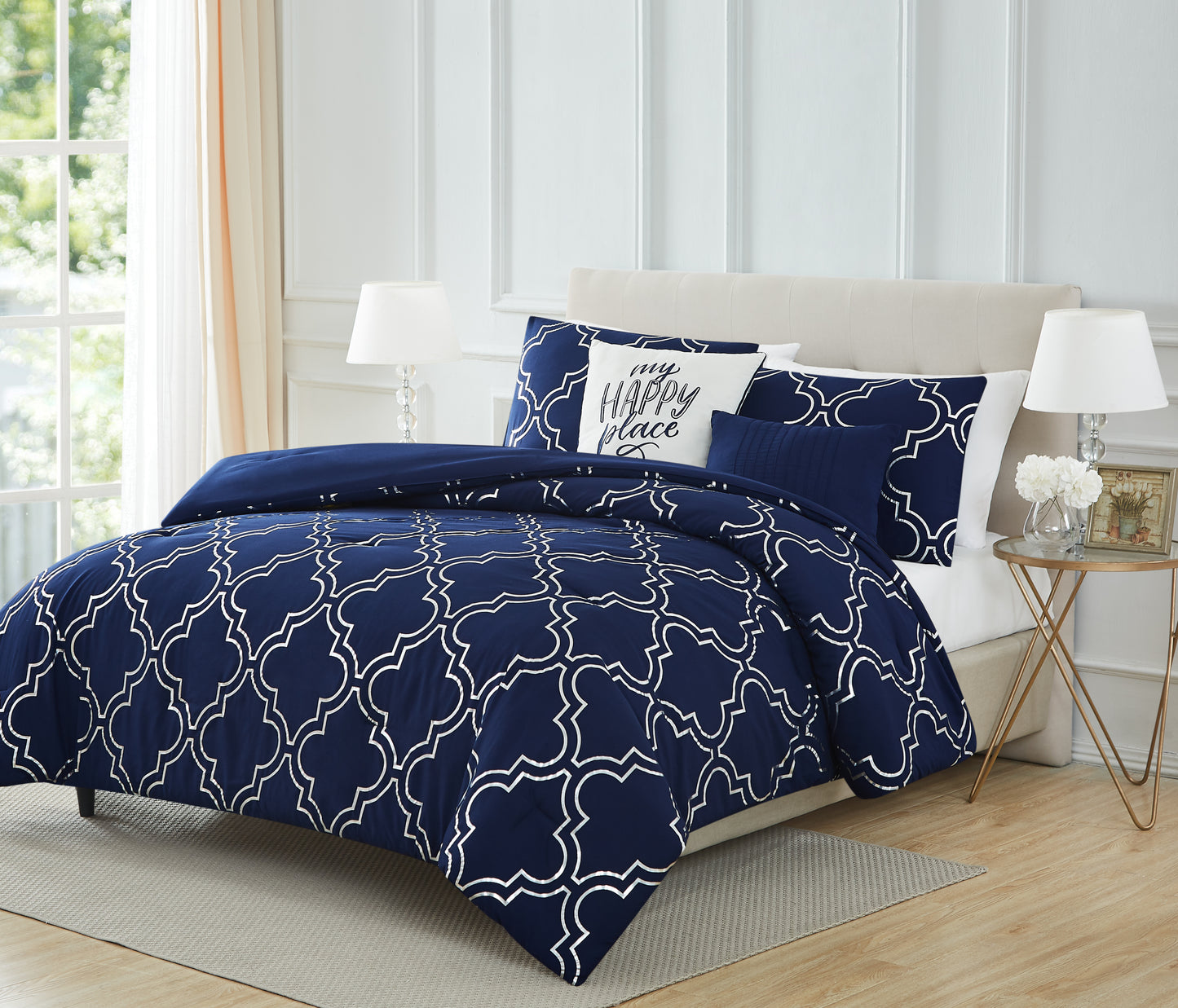 5PCS Adriana Comforter Set