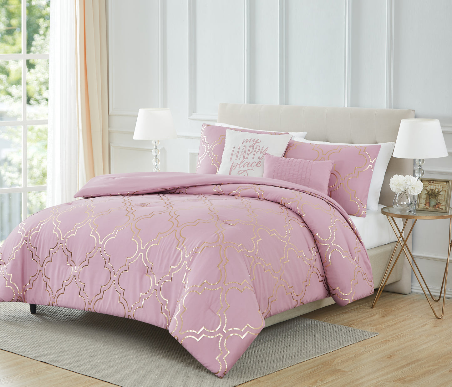 5PCS Adriana Comforter Set