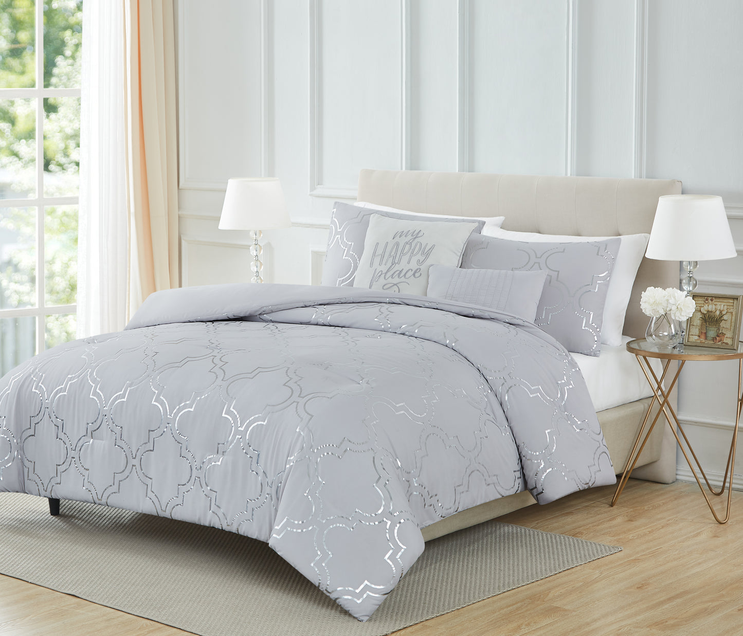 5PCS Adriana Comforter Set