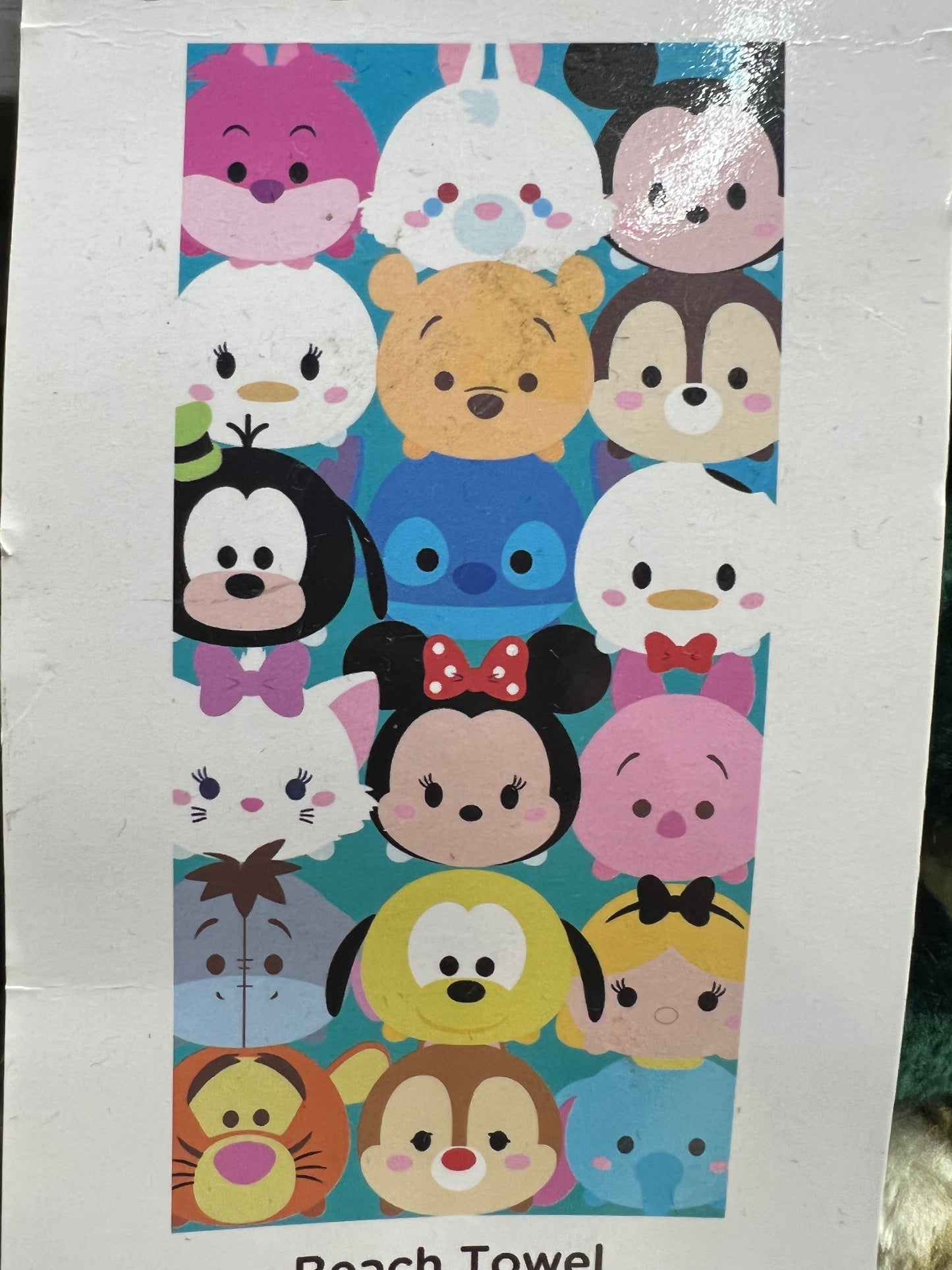 Beach Towel - Disney Tsum Tsum