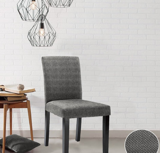 Monica Stretch Dining Room Chair Cover GRAY