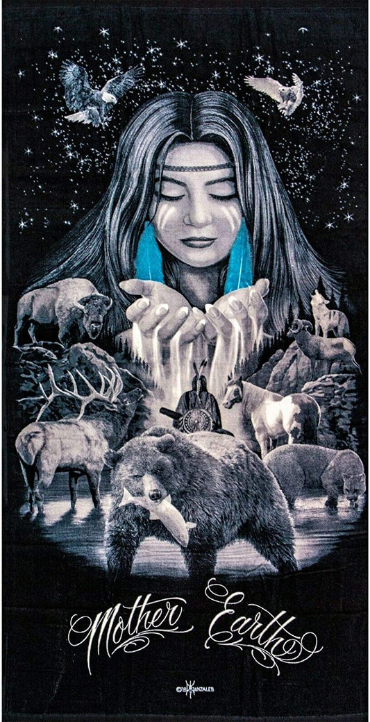 Beach Towel - Mother Earth