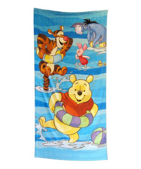 Winnie The Pooh Bath Towel Bathroom Accessories Disney Cartoon