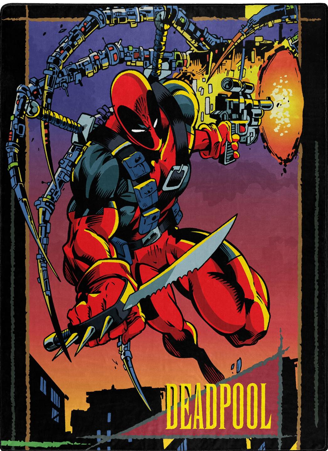 Marvel Deadpool Blanket