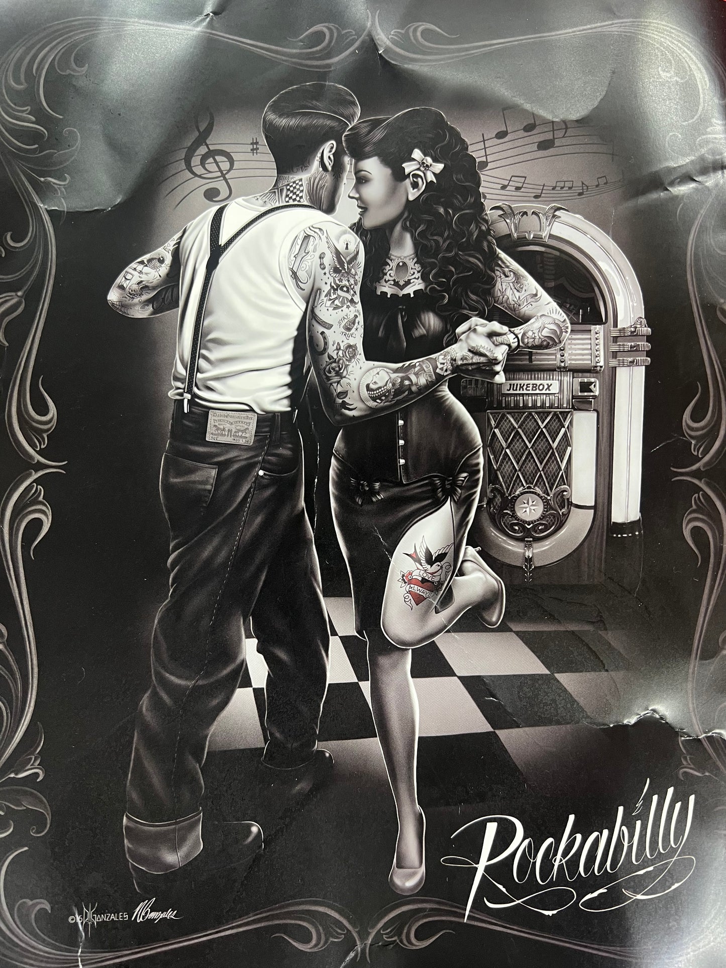 JPI - ROCKABILLY - Queen Blanket