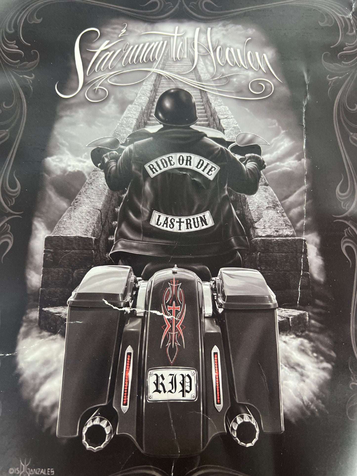 JPI RIDE OR DIE - STAIRWAY TO HEAVEN - Queen Blanket