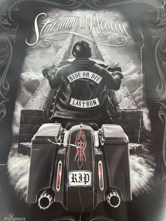 JPI RIDE OR DIE - STAIRWAY TO HEAVEN - Queen Blanket