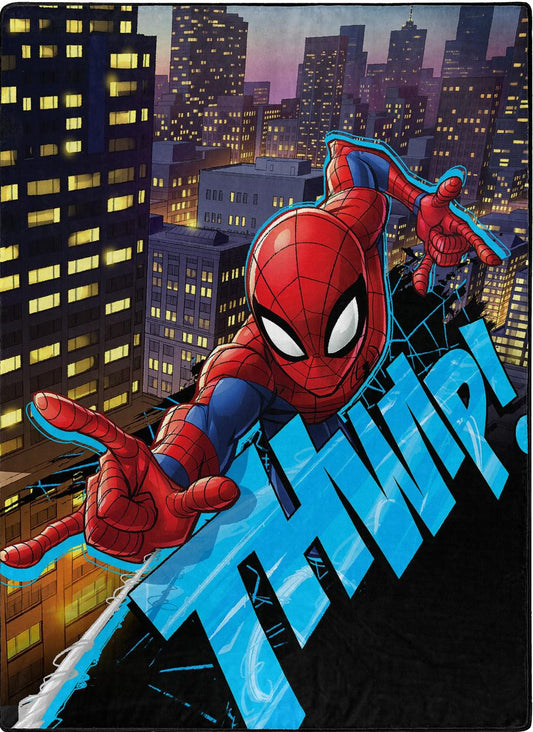 Marvel Spiderman - Big Thwip Blanket