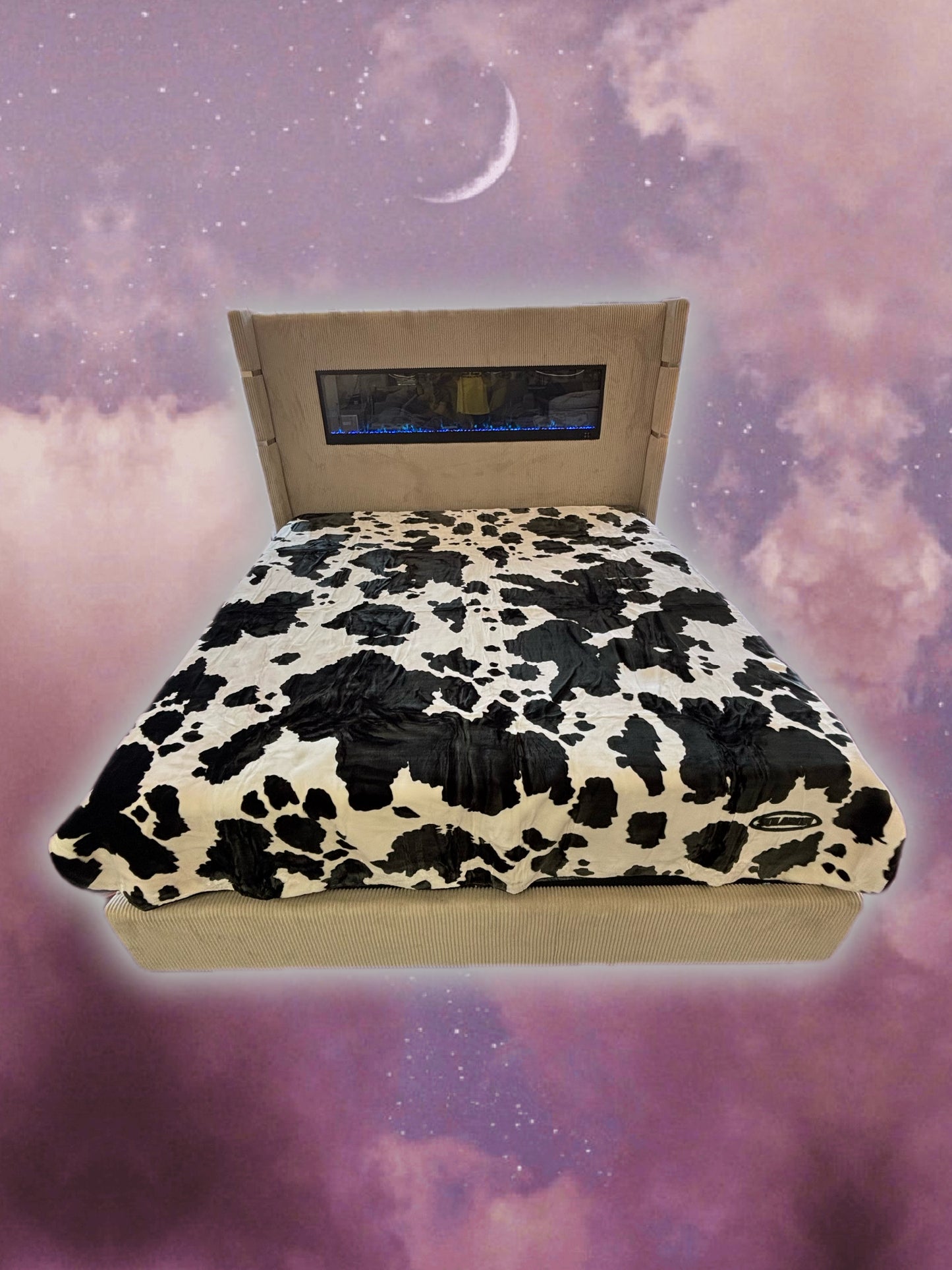 BM281 Solaron Blanket Korean Mink - Cowhide