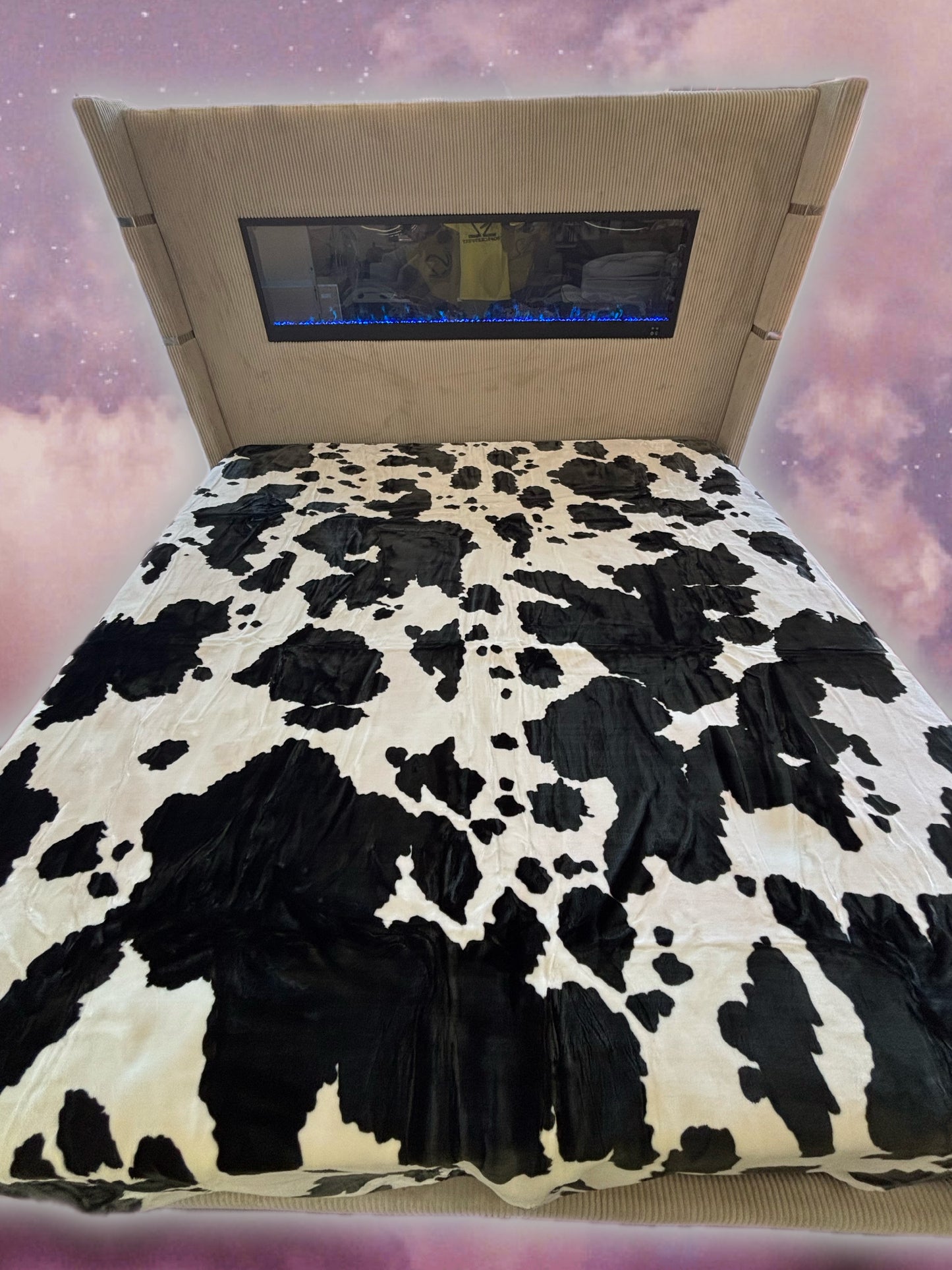 BM281 Solaron Blanket Korean Mink - Cowhide