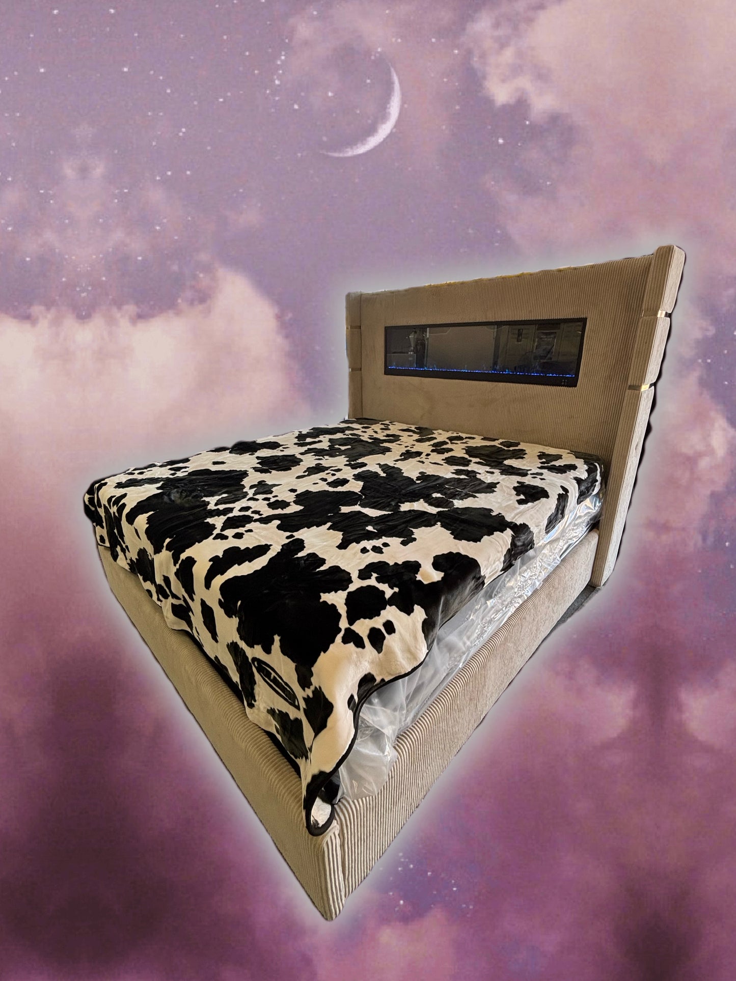 BM281 Solaron Blanket Korean Mink - Cowhide