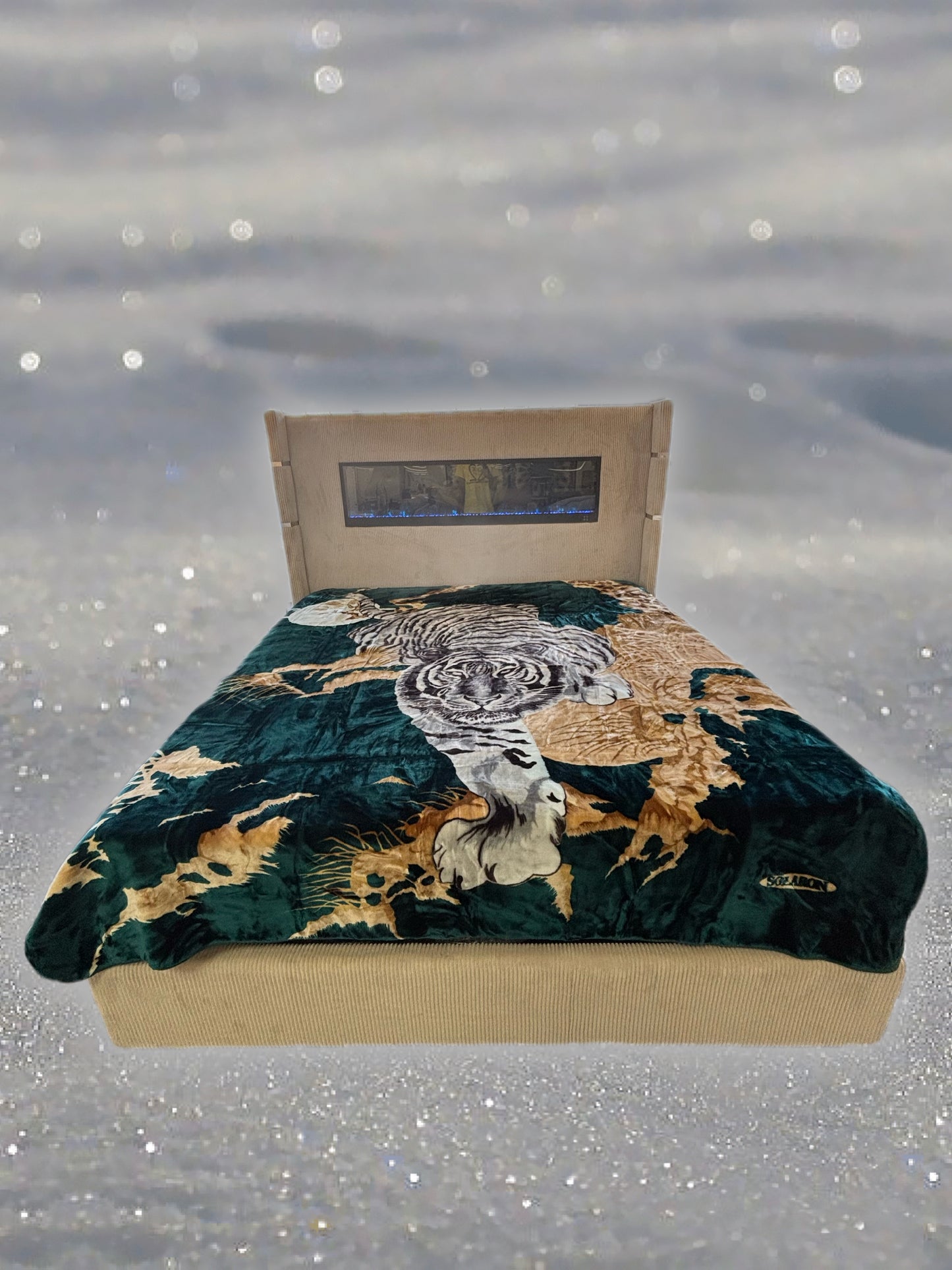 Solaron Blanket White Tiger