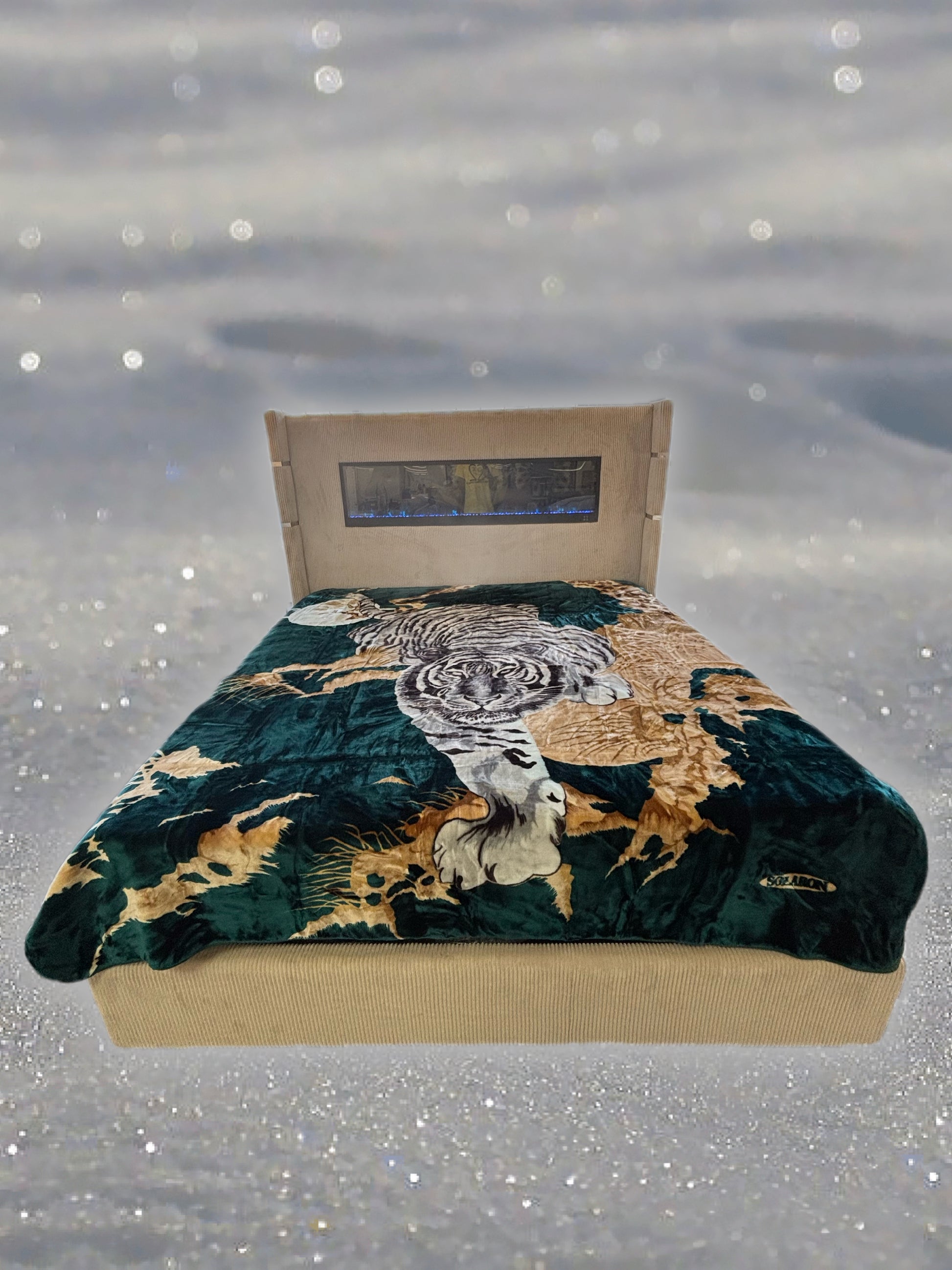 Solaron Blanket White Tiger