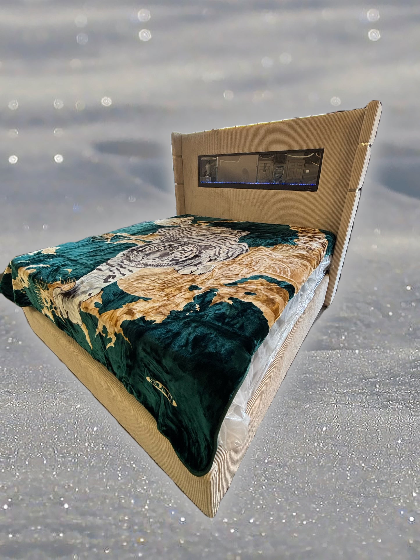 Solaron Blanket White Tiger