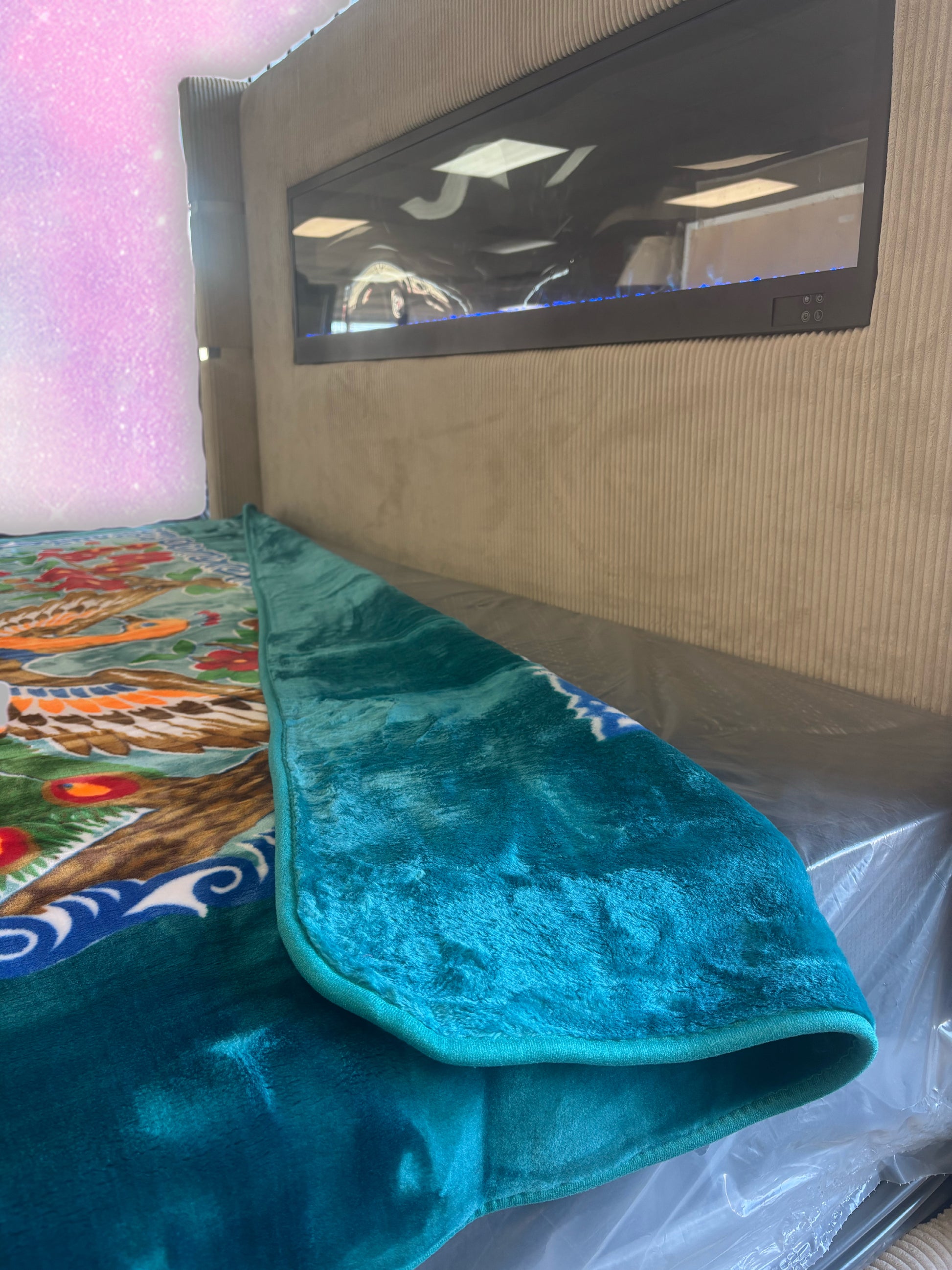 Solaron Blanket Peacock