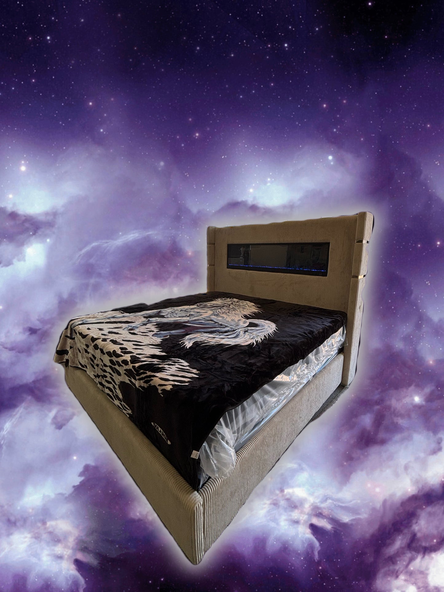 BM94 Solaron Blanket Korean Mink - Horse Stallion Black