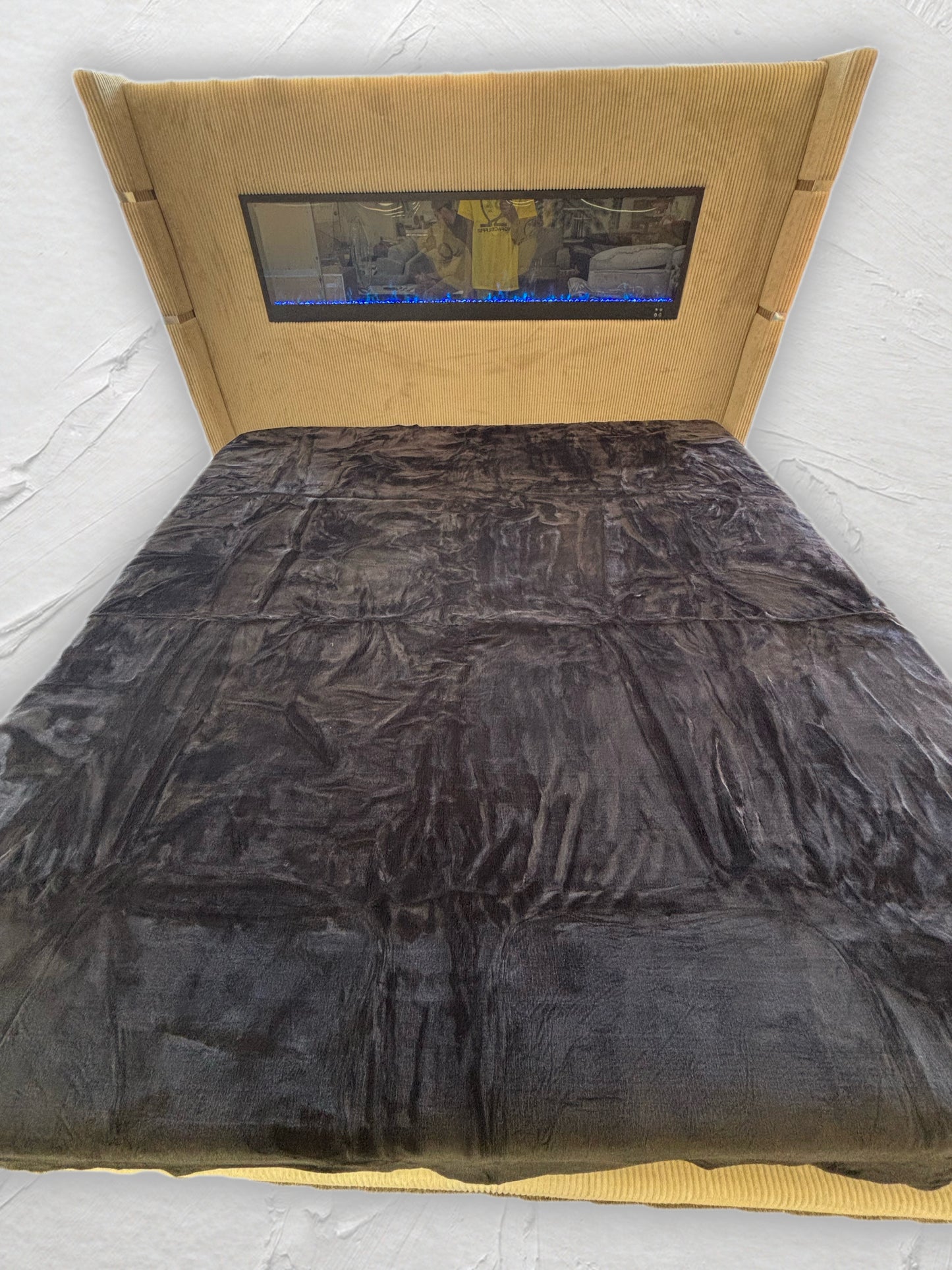 Solaron Blanket Korean Mink - Solid Black