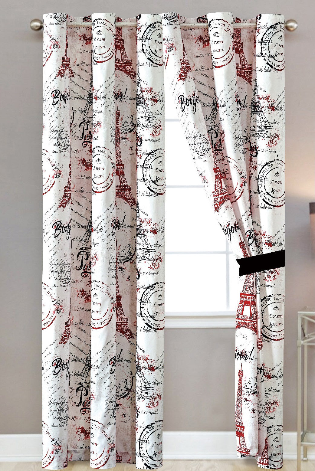 Paris Curtains Double Panel Pair