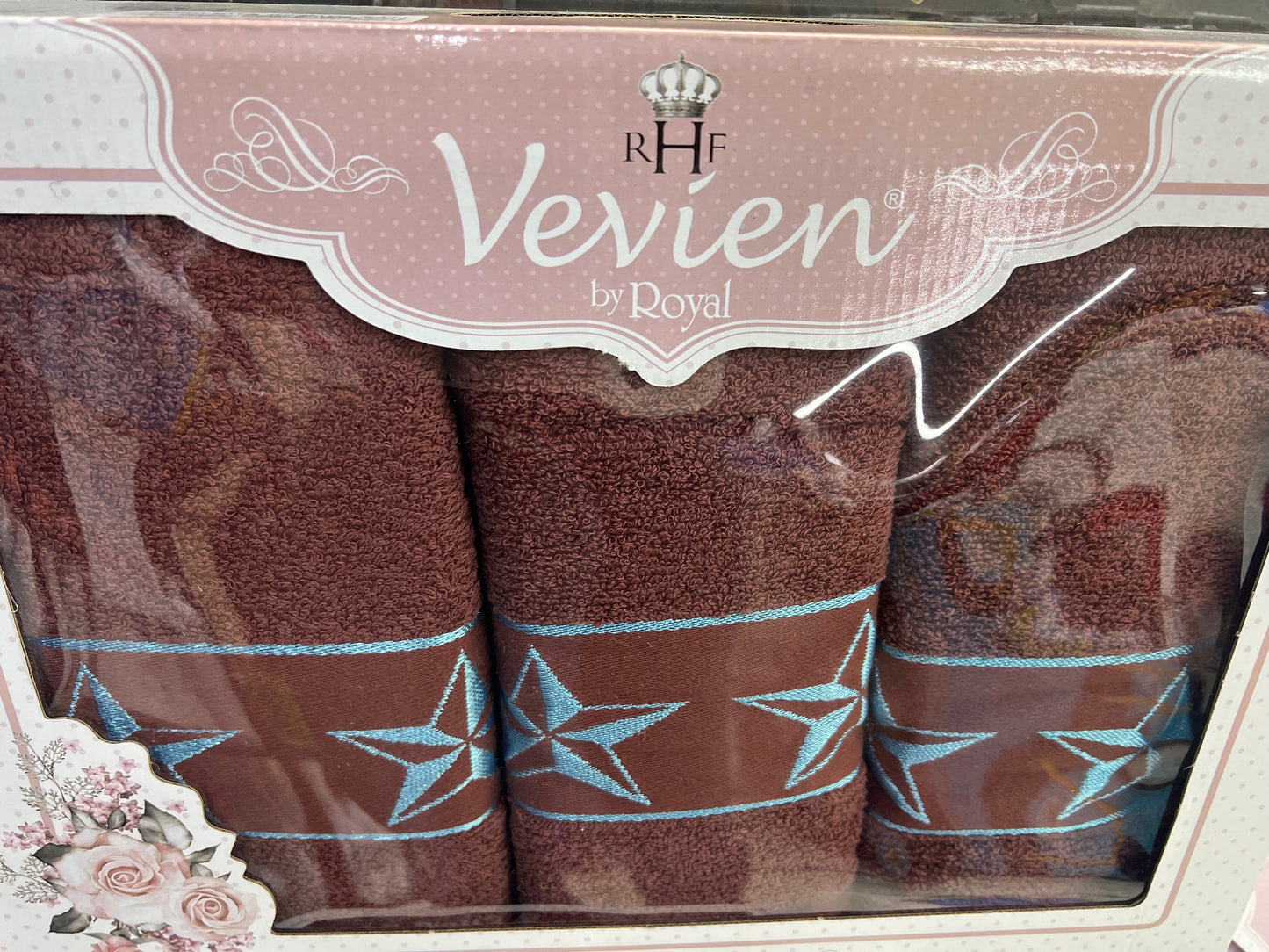 Western Luxurious 3 Piece Bath & Hand Towel Set