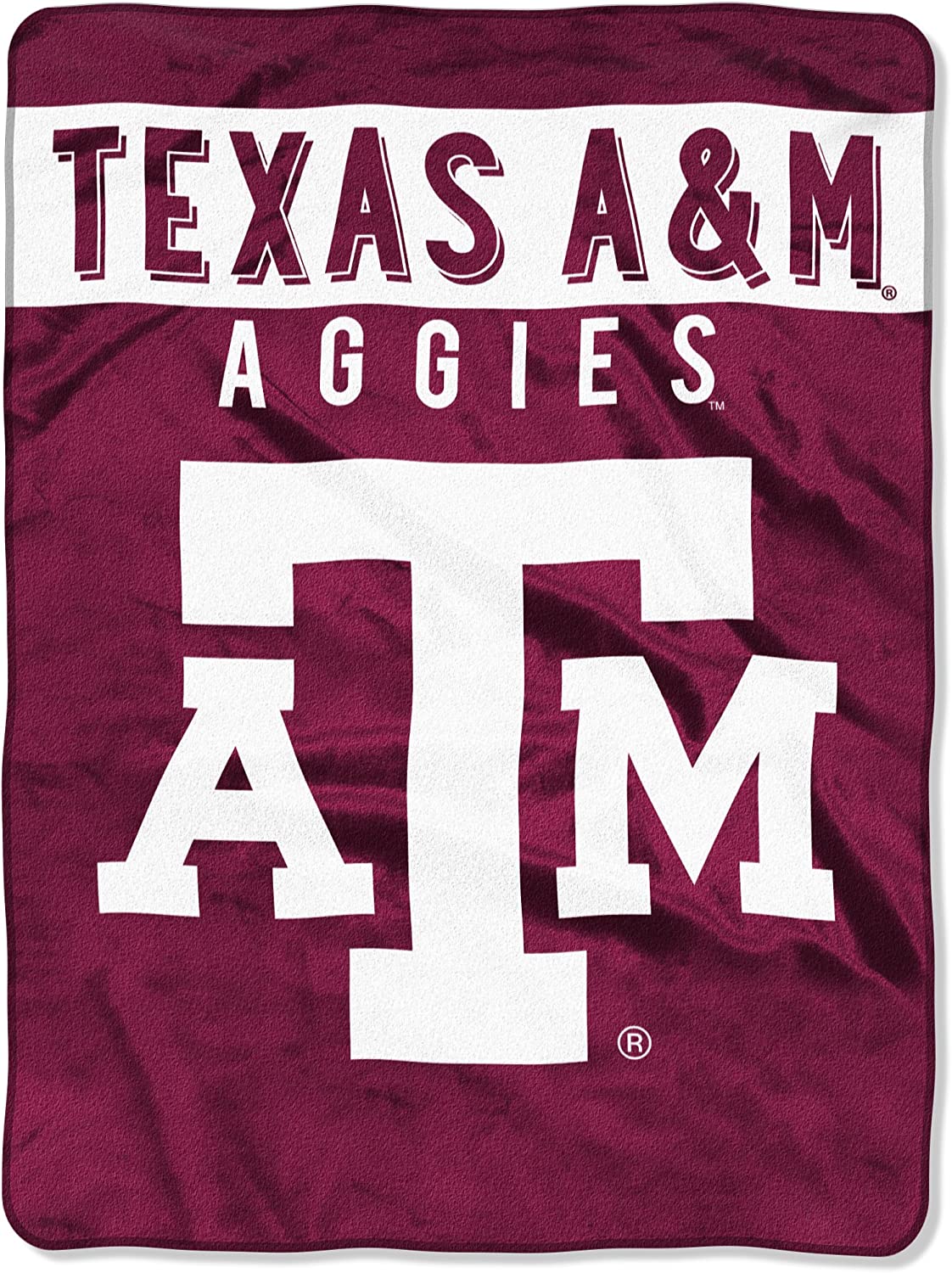 College University of Texas A&M Twin Blanket
