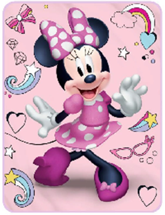 Disney Minnie Mouse - Shooting Stars Blanket