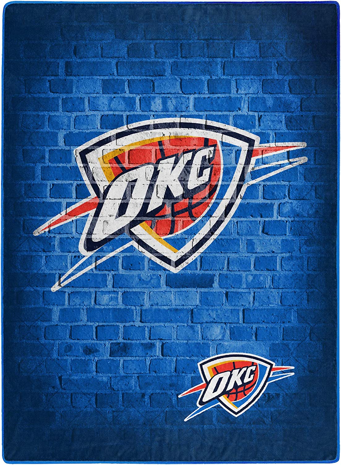 NBA Oklahoma City Thunder OKC Twin Blanket
