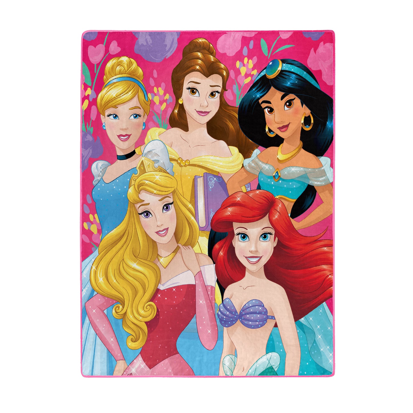 Disney Princess Group - Flower Fields Blanket