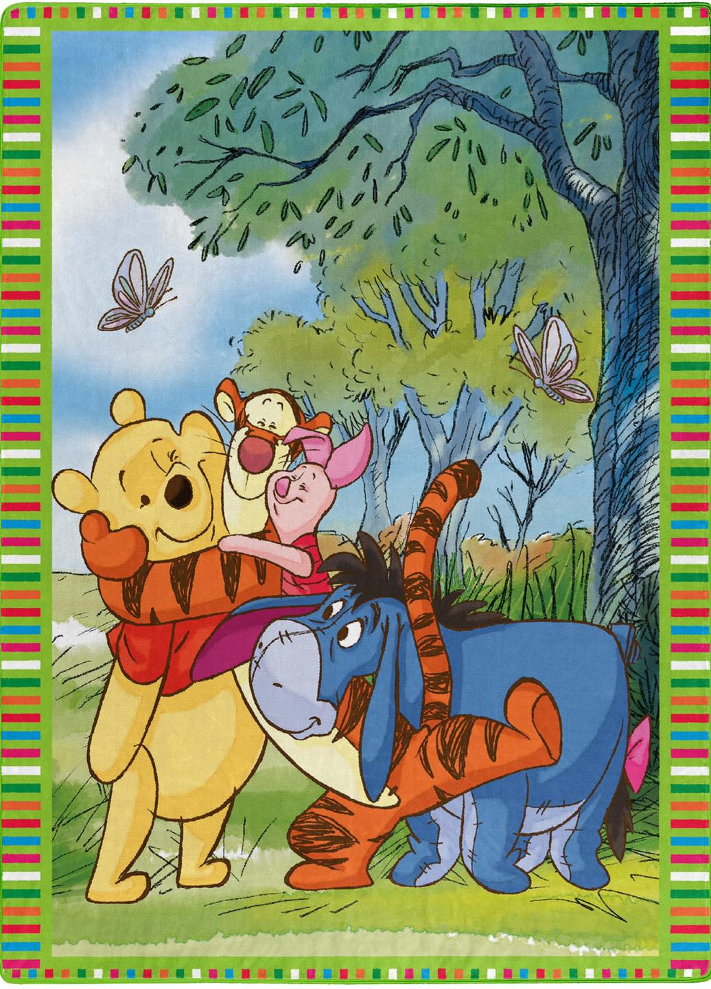 Disney Winnie the Pooh - Butterfly Day Blanket